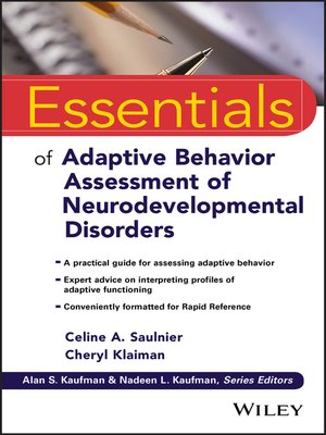cover image of Essentials of Adaptive Behavior Assessment of Neurodevelopmental Disorders